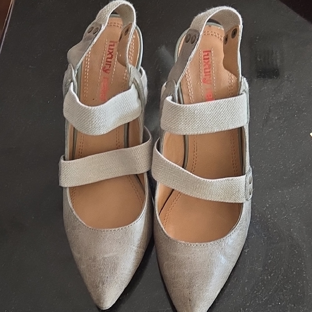 Luxury Rebel Gray Women's Heels
